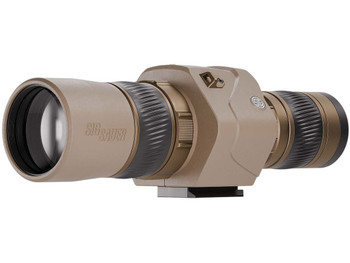 Sig Sauer Electro-Optics SOO62001 OSCAR6 HDX Pro Straight Body 16-32x60mm Flat Dark Earth Rubber Armor Magnesium