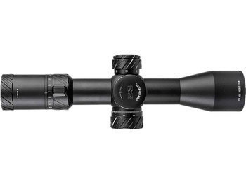 Meprolight USA 901246703 MVO Matte Black Anodized 3-18x44mm, 34mm Tube, Illuminated M3 MRAD Etched Green/Red Reticle