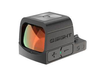 Olightstore Usa Inc OSIGHTS Osight S Black Anoidized 1x 2 MOA Red Dot/32 MOA Circle Reticle