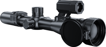 PARD PA650/LRF Pantera 640 LRF Thermal Rifle Scope w/Laser Rangefinder, Black 2.2x 50mm, Multi Reticle, 2x/4x/6x Zoom, 640x512 50Hz Resolution                                                          