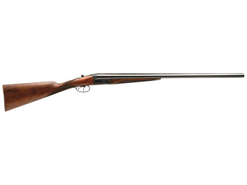 Dickinson ST1226DH Estate 12 Gauge with 26" Black Barrel, 3" Chamber, 2rd Capacity, Color Case Hardened Metal Finish, Oil Turkish Walnut Stock & Double Trigger Right Hand (Full Size)