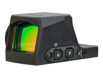 Sig Sauer Electro-Optics SORX1380 Romeo-X Enclosed Pro Black 1x24mm 3MOA Green Dot Reticle RX Footprint Mount