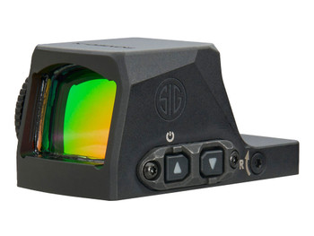 Sig Sauer Electro-Optics SORX1380 Romeo-X Enclosed Pro Black 1x24mm 3MOA Green Dot Reticle RX Footprint Mount