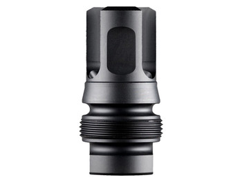 Dead Air DA130 Xeno 3-Prong Flash Hider Black Nitride 4140 HT Alloy Steel 5/8"x24 Threads 1.96" OAL 9mm
