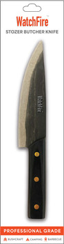 BUTCHER KNIFE W/SHEATH!SZCO WATCHFIRE 6.75" STOZER 