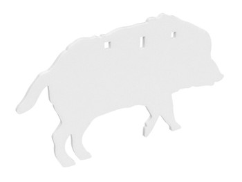Birchwood Casey BC-47709 Centerfire Silhouette Boar 3/8" AR500 Steel Target