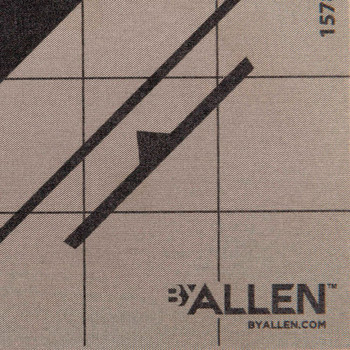 Ez Aim Adhesive Thermal Sight Grid Target 6in