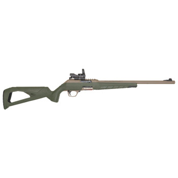 Winchester Wildcat Combo Rifle 22 LR. 16.5 in. Tan & OD Green with Reflex Sight