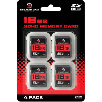 16GB SD CARD 4 PACK UPC: 888151020388