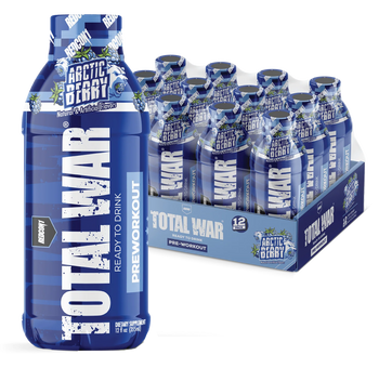 Redcon1 RC1TWRTDAB-12 Total War Ready to Drink Artic Berry 12 Pack                                                                                                                                      