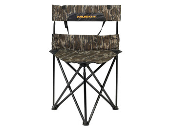 Muddy MUD-MGS300-MOBL Folding Tripod Ground Seat Mossy Oak Bottomland