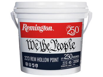 Remington Ammunition 21388 223Rem 55gr Full Metal Jacket 250 Per Box/4 Case