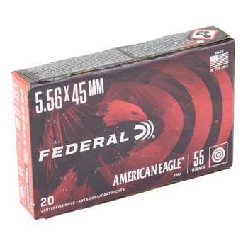 FED AM EAGLE 556NATO 55GR FMJ 20/500