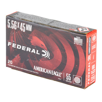FED AM EAGLE 556NATO 55GR FMJ 20/500