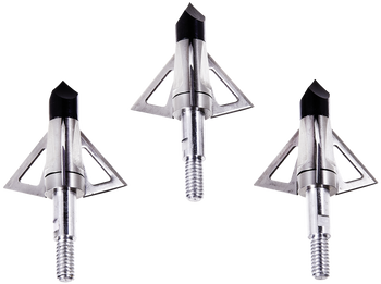 Allen 14690  Broadhead Stainless Steel Blades Silver 3 Pack                                                                                                                                             