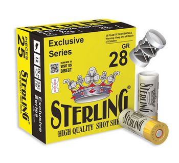 Sterling Exclusive Series 12 Gauge #7 Shot Case Length 2 3/4 28g
