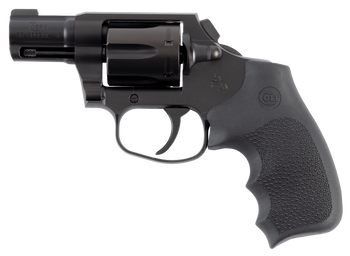 Colt Mfg COBRAMB2RNS Night Cobra  38 Special +P 6rd Shot 2" Black PVD Stainless Steel Barrel, Cylinder & Frame, Black Hogue Overmolded Grip, Exposed Hammer                                             