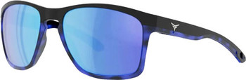 BROWN BLUE MIRROR POLARIZEDFORCE FLEX SUNGLASSES BLUECHIP 