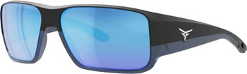BROWN BLUE MIRROR NONPOLARIZEDFORCE FLEX SUNGLASSES KINGFISH 