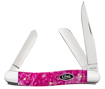 CASE M STKMN 3BL 31/4" PINK CRACKLE