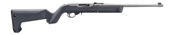 Ruger 32016 10/22 Takedown 22 LR 10+1 16.40" Satin Stainless Threaded Barrel, Satin Stainless Stainless Steel Drilled & Tapped Receiver, Stealth Gray Magpul Hunter X-22 Backpacker Synthetic Stock     