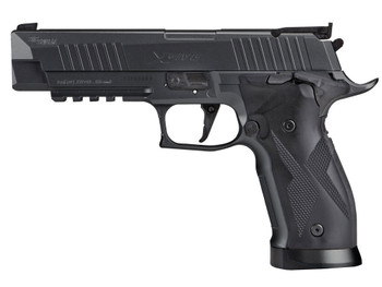 Sig Sauer Airguns AIRX5177BLK P226 X-Five Air Pistol CO2 177 Pellet 20+1 4.50" Black Polymer Grips