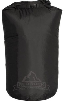 8 LITER WATERPROOF BLACKRED ROCK ROLL TOP DRY BAG 