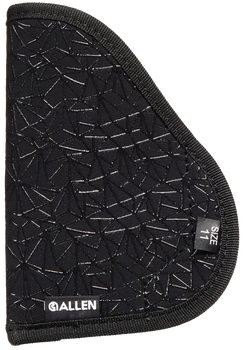Allen 44911 Spiderweb In-The-Pocket Conceal Carry Holster Size 11 Black Nylon w/Web Grip Pattern, Compatible w/Ruger LC9/Sig P365/Glock 39 Ambidextrous                                                 
