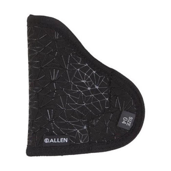 Allen 44905 Spiderweb In-The-Pocket Conceal Carry Holster Size 05 Black Nylon w/Web Grip Pattern, Compatible w/Glock 17/22/29/Springfield XD Ambidextrous                                               