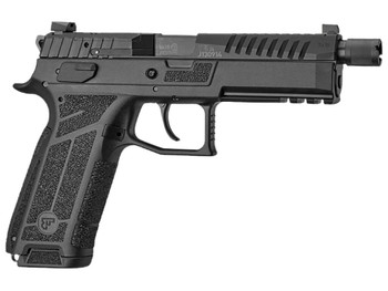 CZ-USA 91671 P-09 F Nocturne SR Full Size Frame 9mm Luger 21+1 5.30" Optic Ready/Serrated