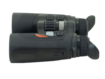 Nocpix QUESTH50R Quest H50R LRF Thermal Rangefinding Binocular Black 4x50mm, 640x480 12 Microns 60Hz Resolution, Zoom Digital 8x