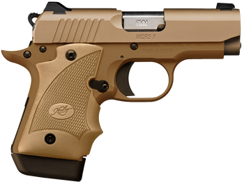 Kimber Mfg.,inc 3300247 Micro 9 MC TP 9mm 7+1 3.15" KimPro Black Stainless Steel Slide KimPro Gray Desert Tan Grip                                                                                      