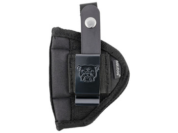Bulldog FSN2 Extreme OWB Black Nylon Belt Loop/Clip Fits 2-2.50" Barrel Ambidextrous