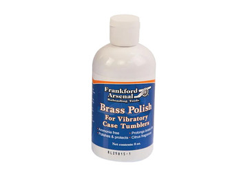 Frankford Arsenal 887335 Quick-N-Ez Brass Polish 8 oz Squeeze Bottle
