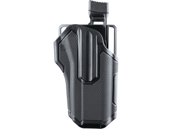 Blackhawk 419000BBR Omnivore OWB Black Plastic Belt Slide Fits Most Semi-Autos Right Hand