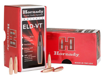 Hornady 22772 ELD-VT 22Cal 69gr 100 Per Box/25Case