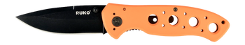 RUKO RUK0075BZ-CS  440A 3-1/4"BLAZE ORANGE FOLDING