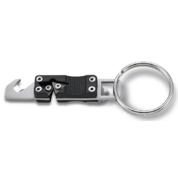 CRKT Micro Tool & Key Chain Sharpener: Multi-Tool for Everyday Carry, Seatbelt Cutter, Knife Sharpener, Bottle Opener 9096