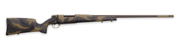 Weatherby MAX01N22CMR4B Mark V Apex 22 Creedmoor 4+1 22" + 2" Coyote Tan/Graphite Black Cerakote Fluted Threaded Barrel, Coyote Tan Cerakote Steel Drilled & Tapped Receiver, Tan/Brown Sponge Accents F