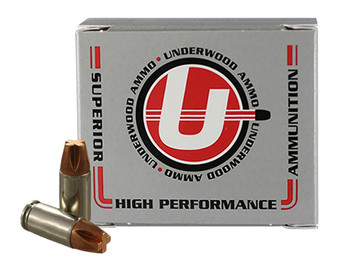 Underwood Ammo 822 Xtreme Penetrator 9mmLuger+P 115gr Solid Monolithic 20 Per Box/10 Case