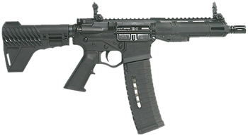ATI ATIGAX5567ML60 Alpha Maxx  5.56x45mm 60+1 7.50" Black Threaded Barrel, Polymer M-LOK Handguard, Black Polymer Stock                                                                                 