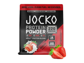 JOCKO 29116 STRAWBERRY PROTEIN POWDER BAG