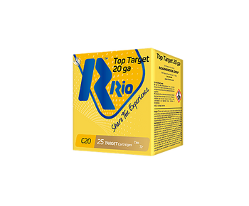Rio Ammunition TT2075 Top Target  20Gauge 2.75" 7/8oz 7.5Shot 25 Per Box/10 Case                                                                                                                        