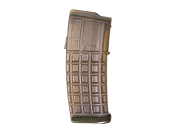 Steyr Arms 1200050500 OEM Replacement Magazine 30rd Detachable w/ OD Green Floor Plate 5.56x45mm Fits Steyr Arms AUG Clear OD Green Polymer