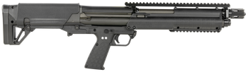 Kel-Tec KSGBLKD KSG Defender Bullpup Frame 12 Gauge Pump 3" 7+1 18.50" Black Steel Barrel, Black Picatinny Rail Aluminum Receiver, Black Adj Cheek Riser Polymer Stock, Black Magpul Vertical Grip      