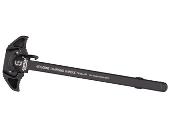 Geissele Automatics 05497B Airborne Charging Handle Black Aluminum Ambidextrous Hand