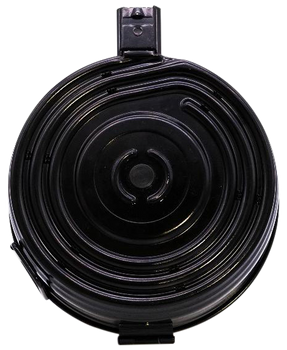 Kci Usa Inc KCIMZ004S AK-47  75rd Drum 7.62x39mm Black Steel Fits AK-47/AKM Platform                                                                                                                    