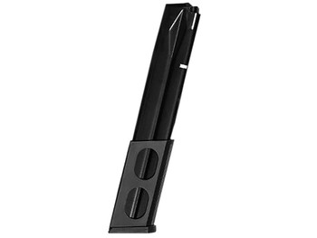 Kci Usa Inc KCIMZ030 30rd 9mm Compatible w/ Beretta 92/M9/Bersa TPR Black Steel