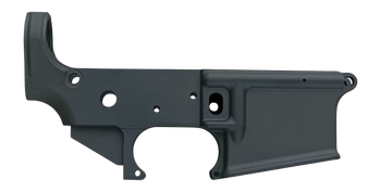 White Label Armory WLA-LOW-1031-01 Forged Lower Receiver  Multi Black Hardcoat Anodize AR-15                                                                                                            