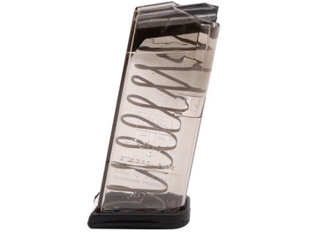 ETS Group GLK27 Pistol Mags 9rd 40 S&W Compatible w/ Glock 27 Clear Polymer